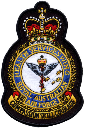 Coat of arms (crest) of the Health Services Wing, Royal Australian Air Force