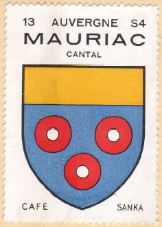 Blason de Mauriac (Cantal)/Coat of arms (crest) of {{PAGENAME