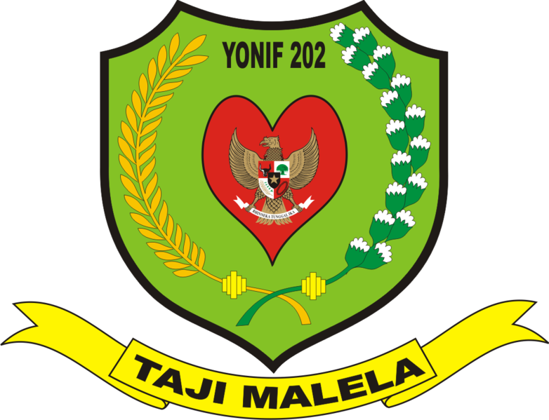 File:202nd Mechanised Infantry Battalion, Indonesian Army.png