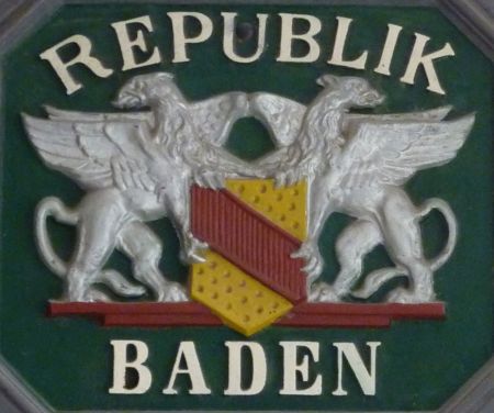 Wappen von Baden (State)/Coat of arms (crest) of Baden (State)