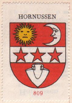 Wappen von/Blason de Hornussen (Aargau)