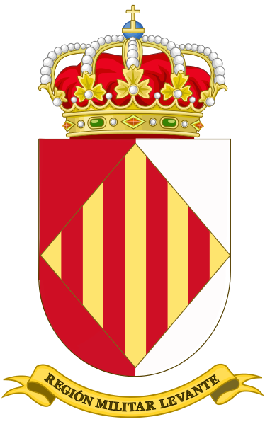 File:Levante Military Region, Spanish Army.png