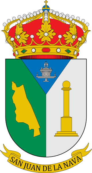 Escudo de San Juan de la Nava/Arms (crest) of San Juan de la Nava