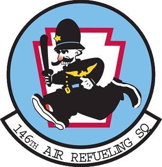Coat of arms (crest) of the 146th Air Refueling Squadron, Pennsylvania Air National Guard