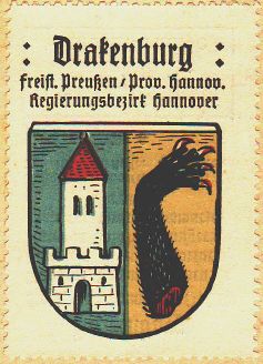 Wappen von Drakenburg/Coat of arms (crest) of Drakenburg