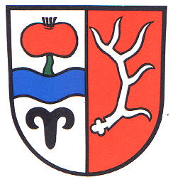 Wappen von Hirschberg an der Bergstrasse/Arms of Hirschberg an der Bergstrasse