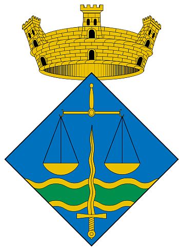 Escudo de Sant Miquel de Fluvià/Arms (crest) of Sant Miquel de Fluvià