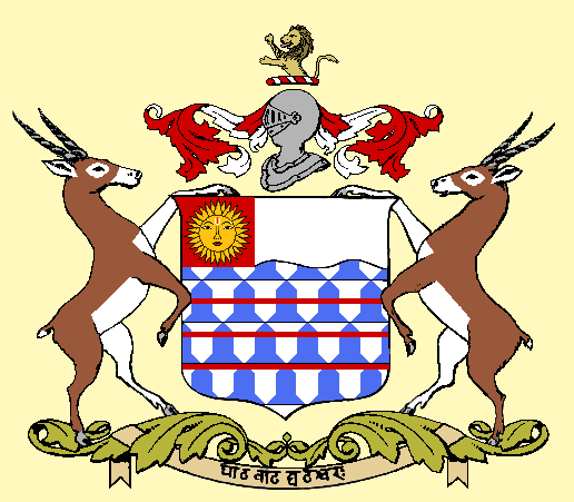Arms (crest) of Barwani (State)