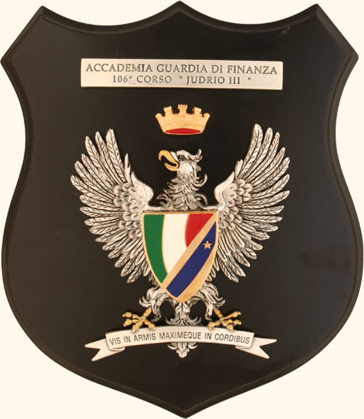 Coat of arms (crest) of Course 106 Judrio III, Academy of the Financial Guard