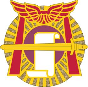 Coat of arms (crest) of 91st Civil Affairs Battalion (Airborne), US Army