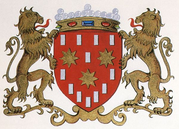 Wapen van Zevergem/Coat of arms (crest) of Zevergem