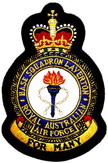 Coat of arms (crest) of the Base Squadron Laverton, Royal Australian Air Force
