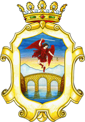 Stemma di Sant'Angelo in Pontano/Arms (crest) of Sant'Angelo in Pontano