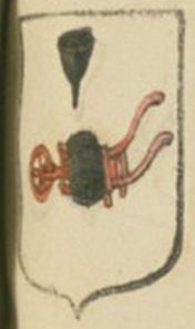 Arms (crest) of Vinegar makers in Caudebec-en-Caux