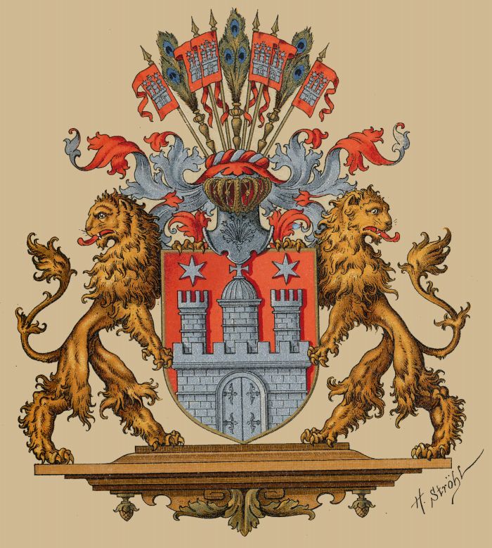 Wappen von Hamburg