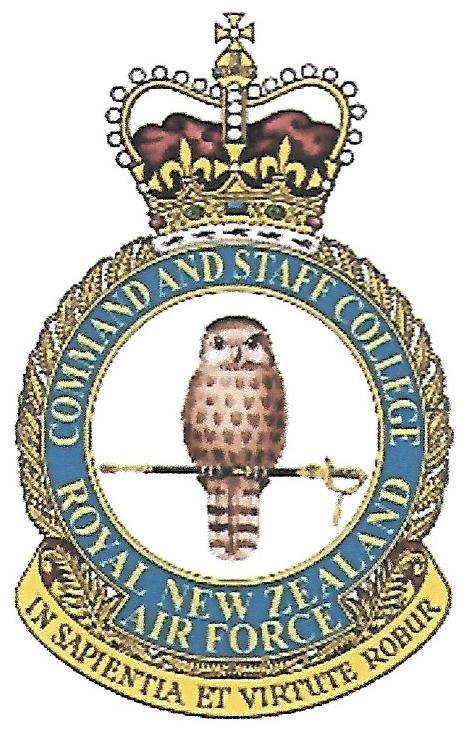 Coat of arms (crest) of the Command and Staff College, RNZAF