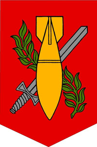 Coat of arms (crest) of the Explosive Ordnance Disposal, Netherlands
