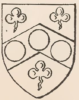 Arms (crest) of John Underhill