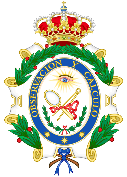 Escudo de Royal Academy of Sciences, Spain/Arms (crest) of Royal Academy of Sciences, Spain