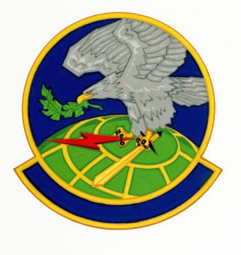 Coat of arms (crest) of the 907th Communications Squadron, Ohio Air National Guard