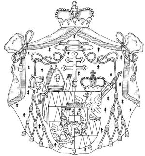 Arms (crest) of Ferdinand Maria von Chotek