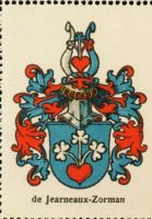 Wappen de Jearneaux-Zorman