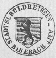Wappen von Biberach an der Riss/Arms of Biberach an der Riss