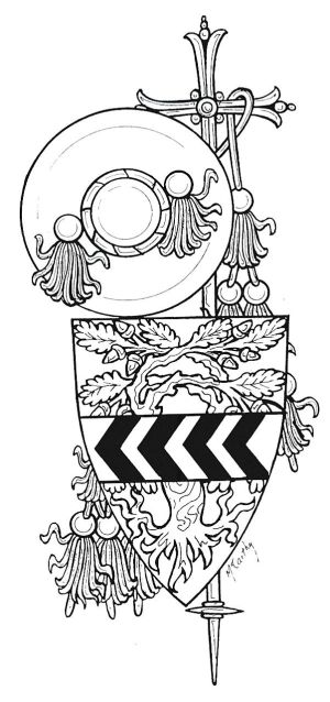 Arms (crest) of Fazio Giovanni Santori