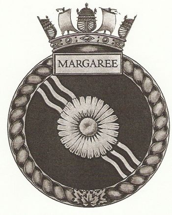 Coat of arms (crest) of the HMCS Margaree, Royal Canadian Navy