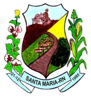 Brasão de Santa Maria (Rio Grande do Norte)/Arms (crest) of Santa Maria (Rio Grande do Norte)
