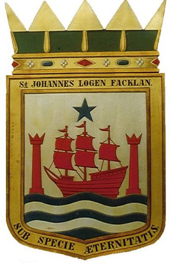 Coat of arms (crest) of St Johanneslogen Facklan