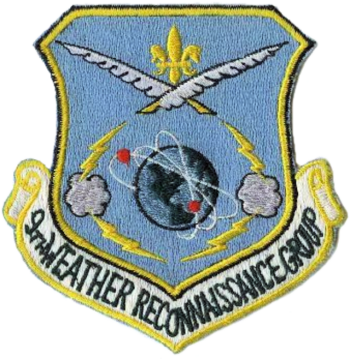 Coat of arms (crest) of the 9th Weather Reconnaissance Group, US Air Force