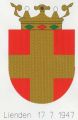 Wapen van Lienden/Coat of arms (crest) of Lienden