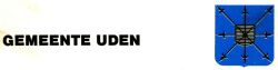 Wapen van Uden/Arms (crest) of Uden