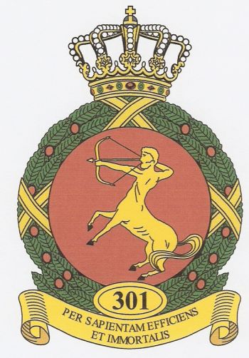 Coat of arms (crest) of the 301st Squadron, Royal Netherlands Air Force