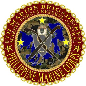 Coat of arms (crest) of the 8th Marine Brigade (Reserve), Philippine Marine Corps