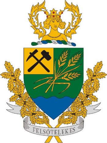 Felsőtelekes (címer, arms)