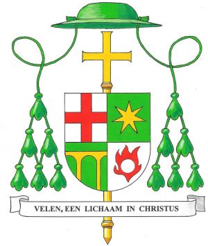 Arms of Johannes Gerardus Maria van Burgsteden