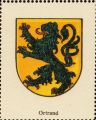 Arms of Ortrand