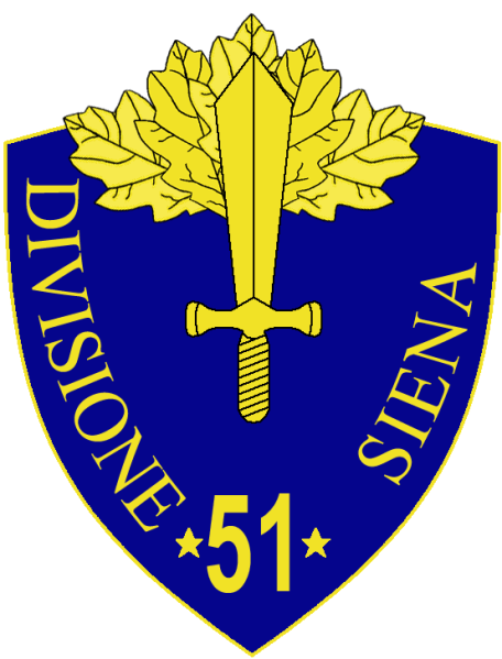 File:51st Infantry Division Siena, Italian Army.png