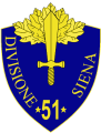 51st Infantry Division Siena, Italian Army.png