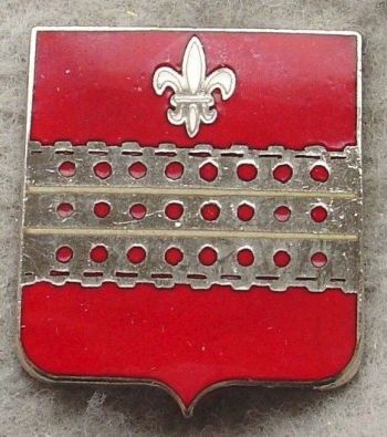 Coat of arms (crest) of 876th Airborne Aviation Engineer Battalion, US Army