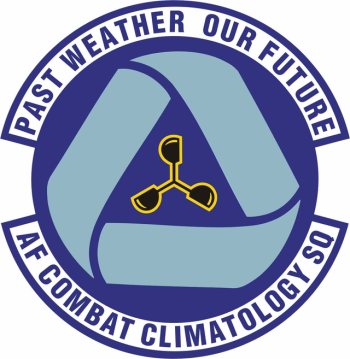 Coat of arms (crest) of the Air Force Combat Climatology Squadron, US Air Force
