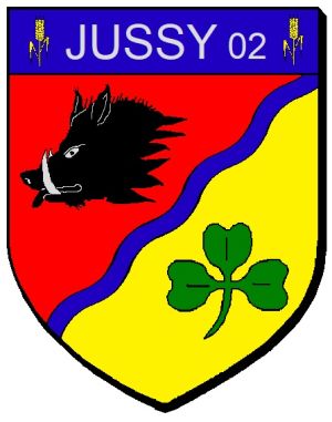 Blason de Jussy (Aisne)/Arms (crest) of Jussy (Aisne)