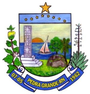 Brasão de Pedra Grande/Arms (crest) of Pedra Grande