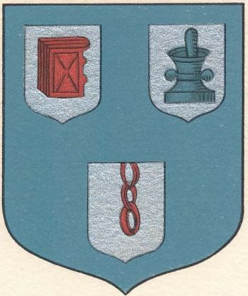 Arms (crest) of Printers, Booksellers, Pharmacists and Merchant Rope Makers in Saint-Brieuc