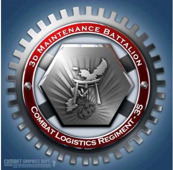 Emblem of the 3rd Maintenance Battalion, USMC