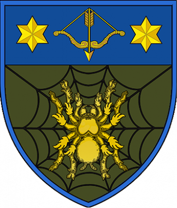 Coat of arms (crest) of 82nd Management Battalion, Ukrainian Army