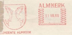 Wapen van Almkerk/Arms (crest) of Almkerk