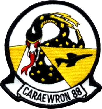 Coat of arms (crest) of the Carrier Airborne Early Warning Squadron (VAW)-88 Cotton Pickers